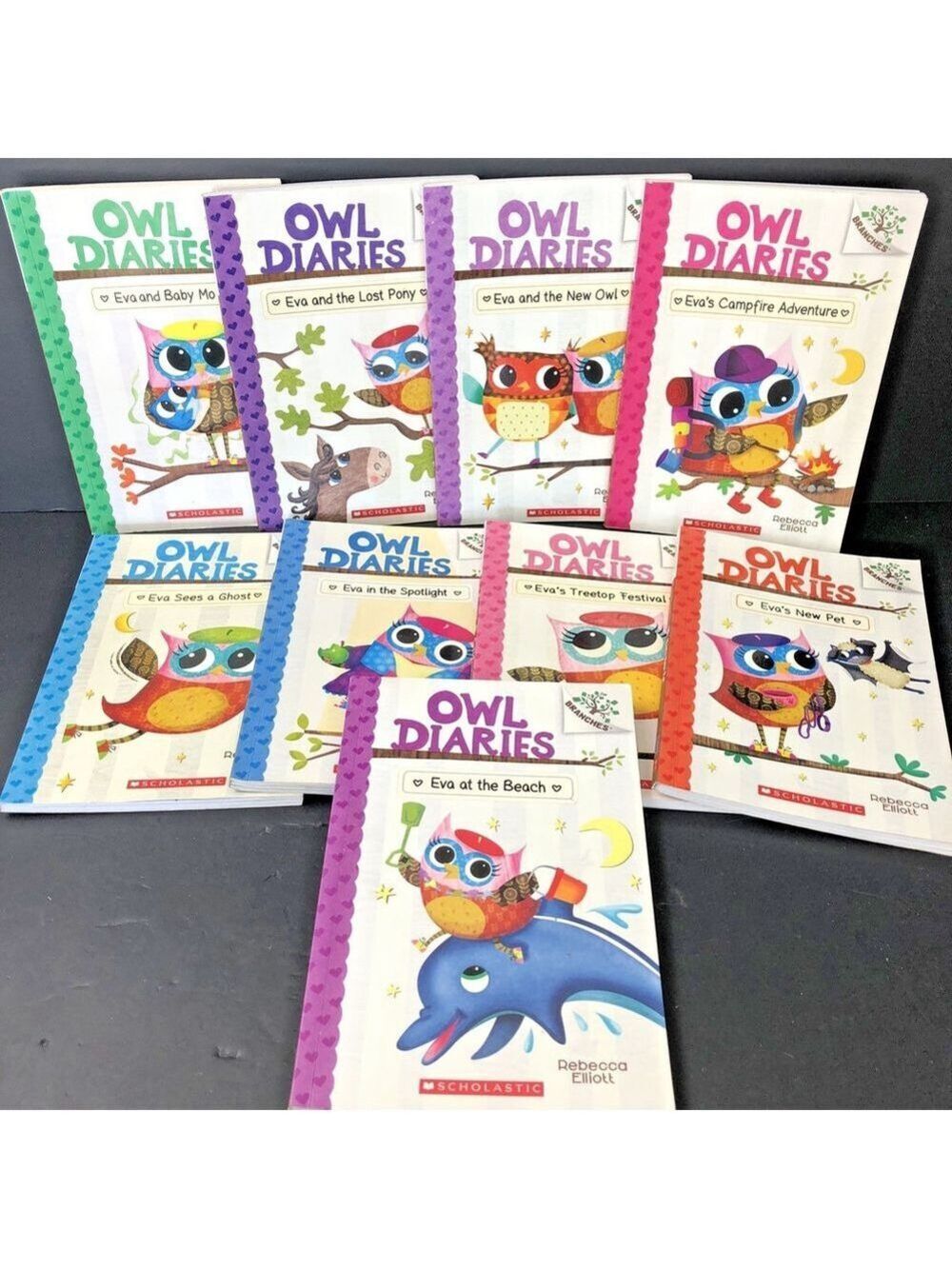 Lots Of 9 Owl Diaries By Rebecca Elliott Children’s Books Branches Scholastic US